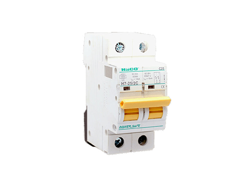 Haco H7-06/2C MCB 2P 6A 230V