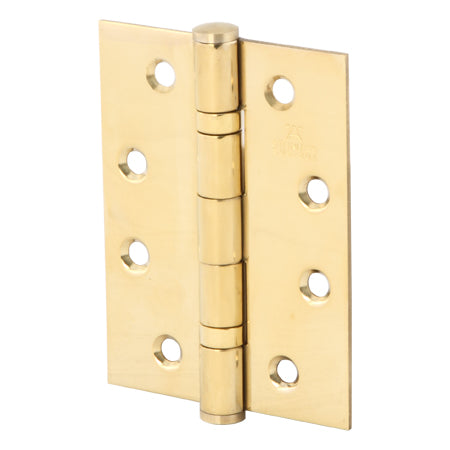 Hafele 489.04.802 Butt Hinge 4 x 3" (2.5 mm) (2 Pack) BR.POL (SS304)