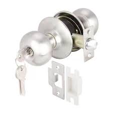 Hafele 489.10.250 KNOB LOCKSET ENTRANCE ST.ST.