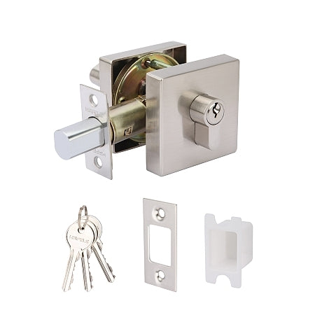 Hafele 489.10.574 SGL.DEADBOLT.ST.ST.