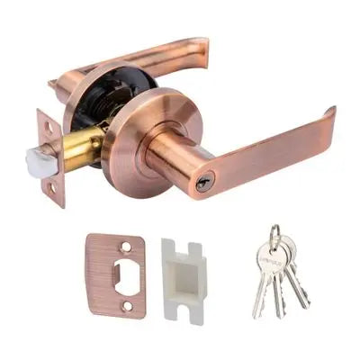 Hafele 489.10.732 LEVER LOCK ENTRANCE.AN.COP