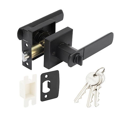 Hafele 489.10.741 LEVER LOCK ENTRANCE. BL