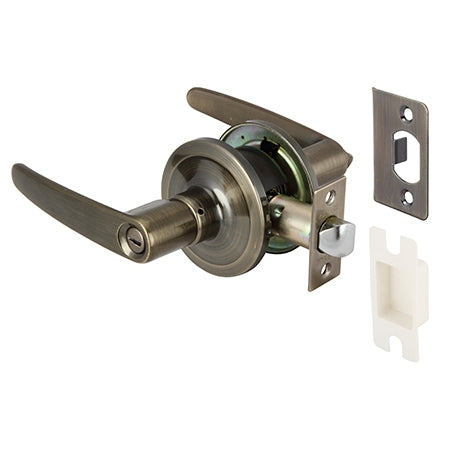 Hafele 489.10.794 LEVER LOCK.WC.ANT.BR.