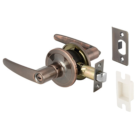 Hafele 489.10.795 LEVER LOCK.WC.AN.COP.