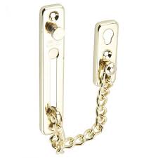 Hafele 489.71.561 DOOR CHAIN STAINLESS STEEL BRASS POLISH FINISH