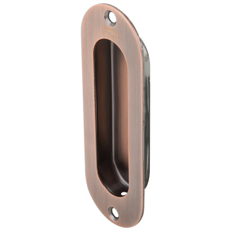 Hafele 489.72.103 FLUSH HANDLE 120 MM ST.ST ANT.COPPER