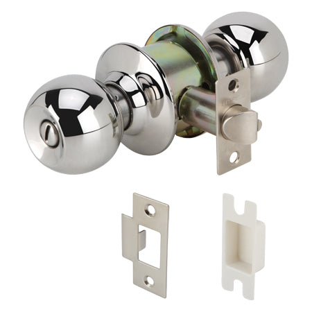 Hafele 489.93.116 Stainless Steel Knob Set Stainless Steel Matt ( bathroom )