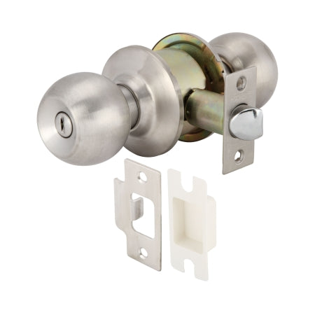 Hafele 489.93.145 Stainless Steel Knob Set Stainless Steel Matt (bathroom)