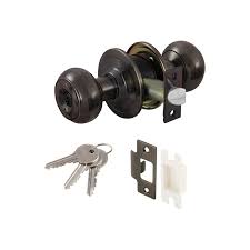 Hafele 489.93.403 KNOB LOCKSET ENTRANCE ANT.BR.