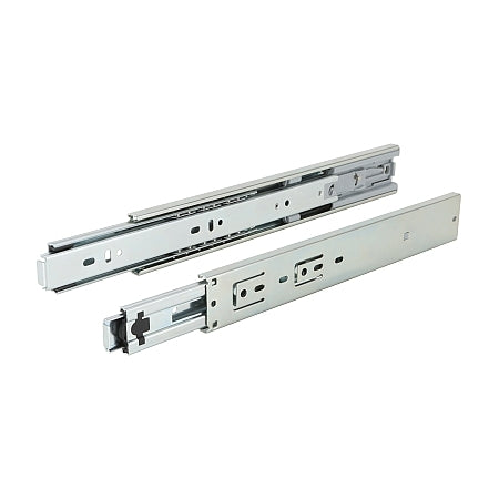 Hafele 494.02.601 GALVANIZED 2 SECTION DRAWER SLIDE SOFT CLOSING  (PACK 2 PCS) 300 MM