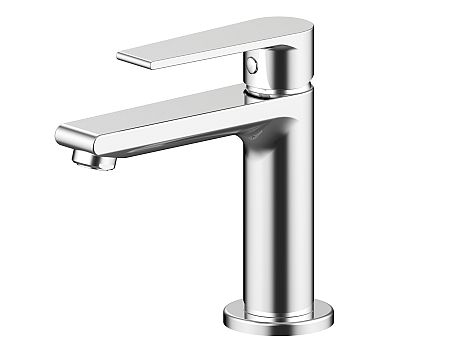 Hafele 495.61.160 S-LEVER BASIN TAP BR H91MM CHR