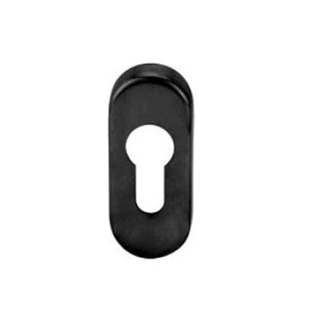 Hafele 902.52.944 ESCUTCHEON PZ 30X68 BLACK MATT