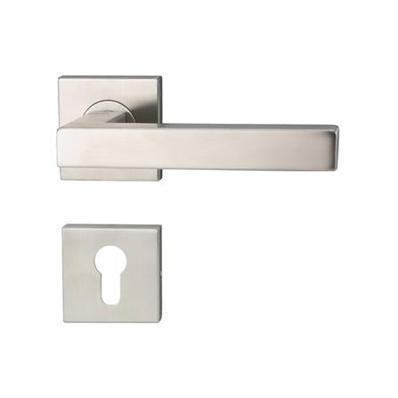 Hafele 499.10.122 LEVER HANDLE SET PC ST.ST.MATT