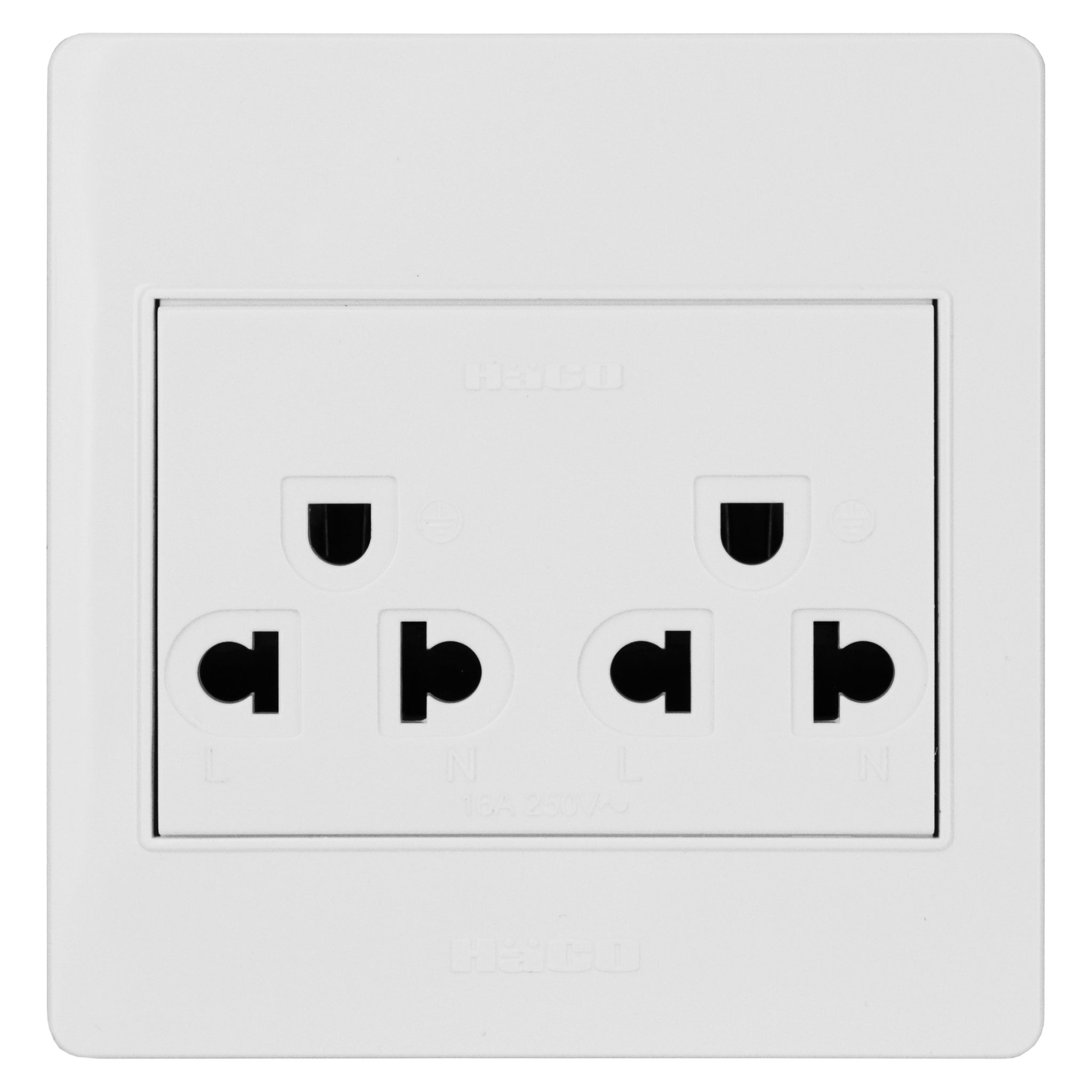 HACO-M3N-E20 Double Socket