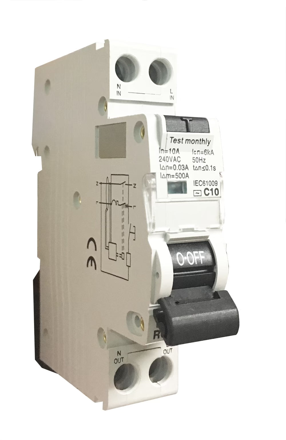 Haco RO6-216C/30 RCBO 16A 240V 6kA