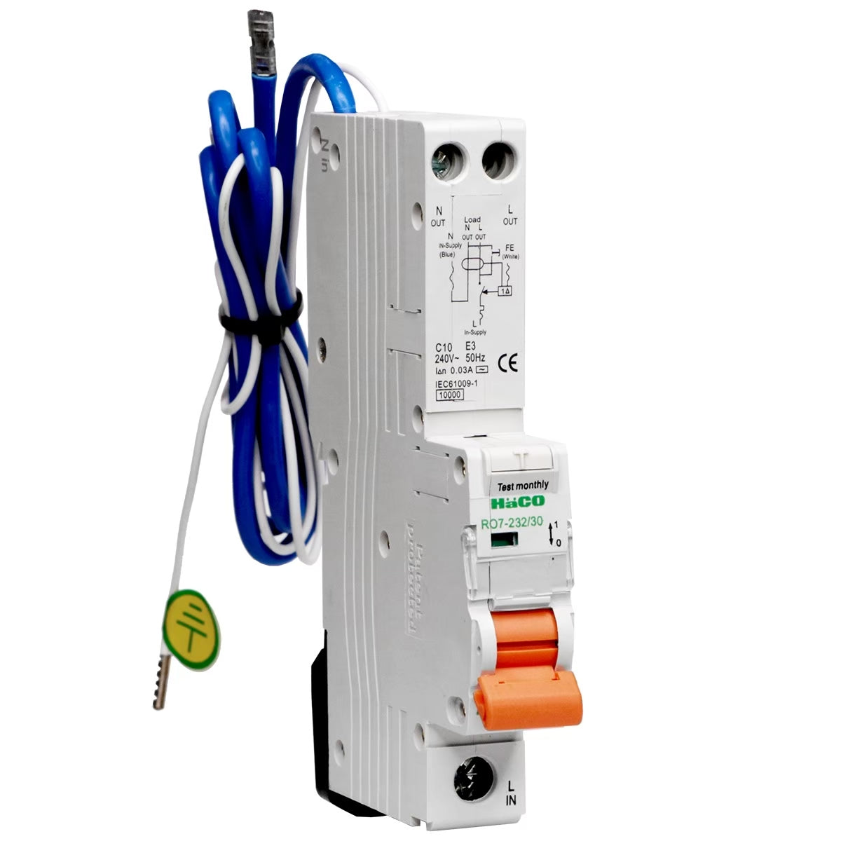 Haco RO7-232/30 RCBO 32A 240V 10kA