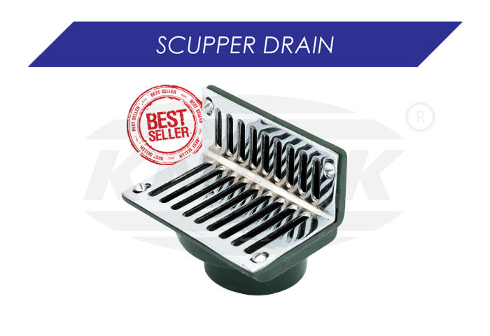 Knack 02-SPD6222 Scupper Drain 2"