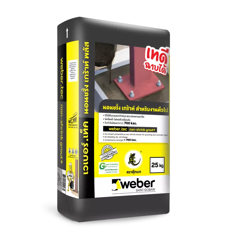 Weber Tec Non-Shrink Grout+ Gray 25 kg -801-FG031001A4